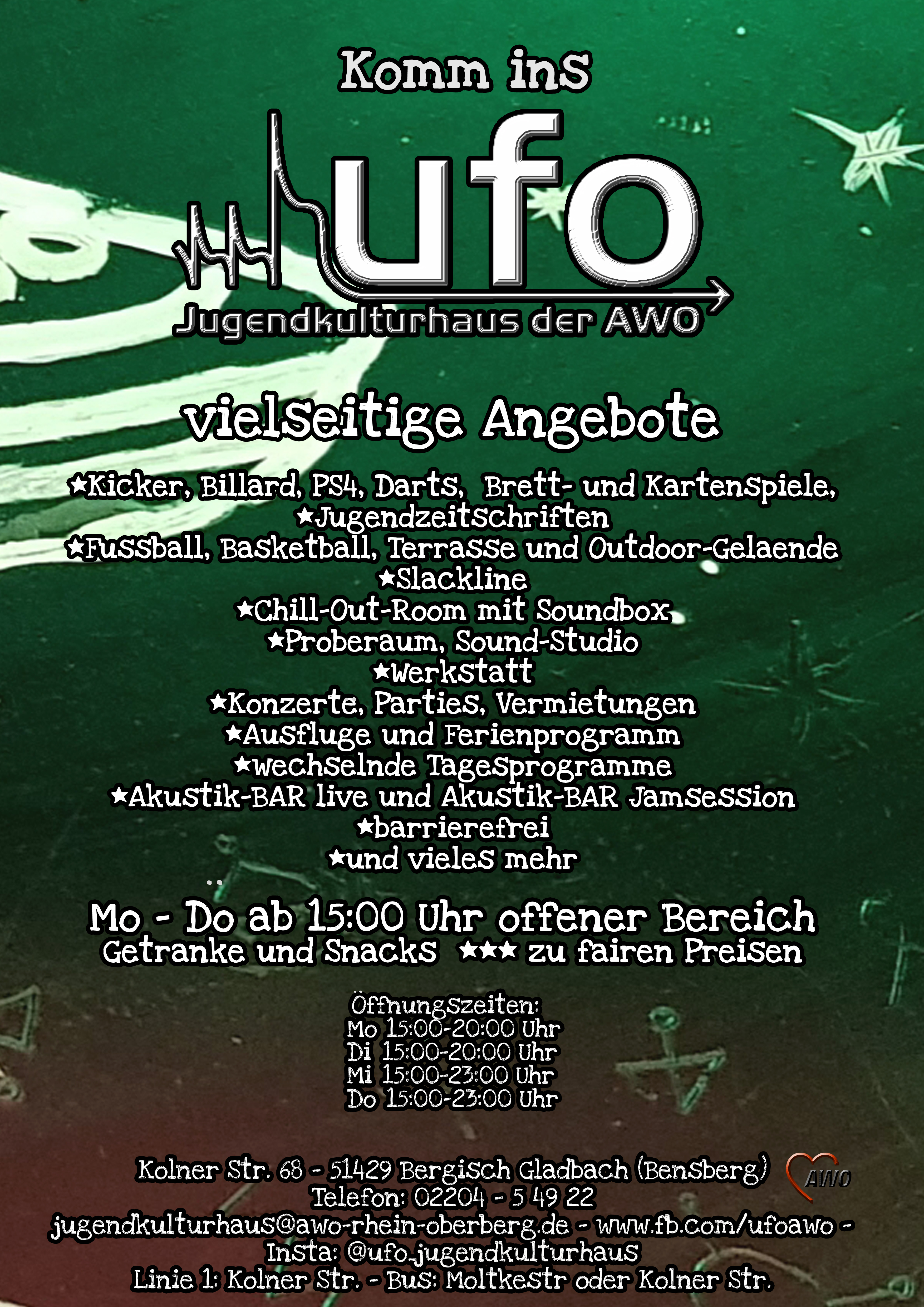 Ufo Plakat Tischplatte